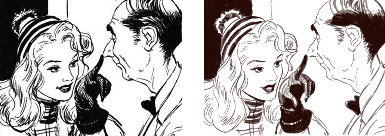 Alex Raymond study #1