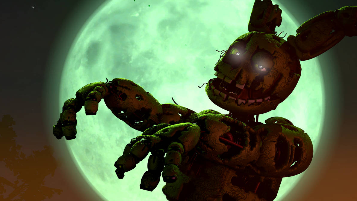 Zombie Rabbit - Springtrap by Clockwork-of-Chaos on DeviantArt