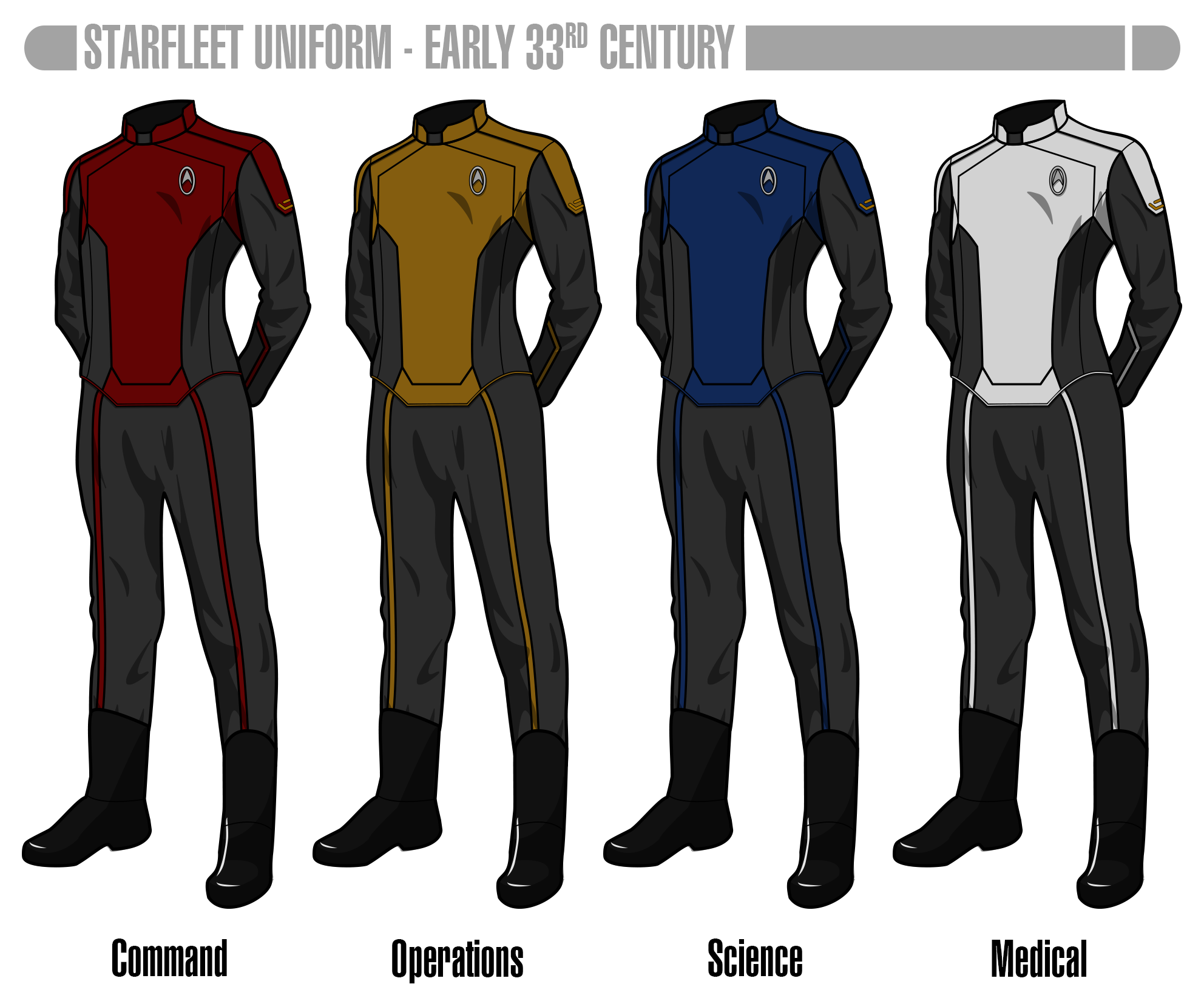 Starfleet Uniform 33rd Century Disco Finale By HaphazArtGeek On starfleet-uniform-33rd-century-disco-finale-by-haphazartgeek-on