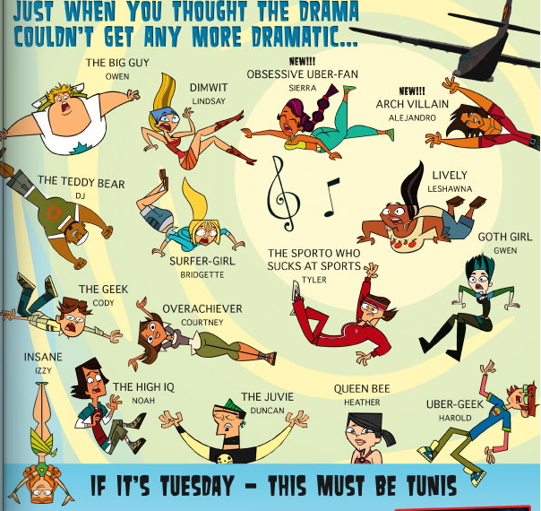 Total Drama the Musical Cast