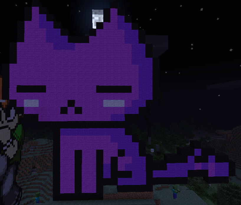 My own challenge Minecraft Cat by InvaderCarrot on DeviantArt