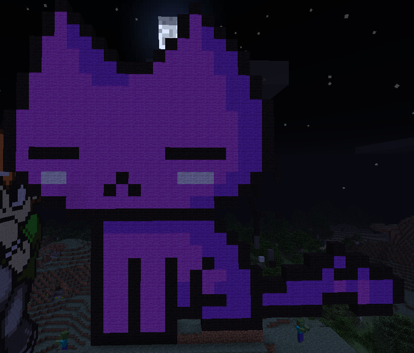 My own challenge Minecraft Cat by InvaderCarrot on DeviantArt