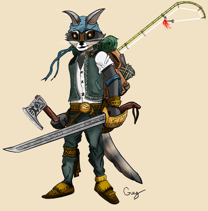 Racoon Adventurer by guypope on DeviantArt