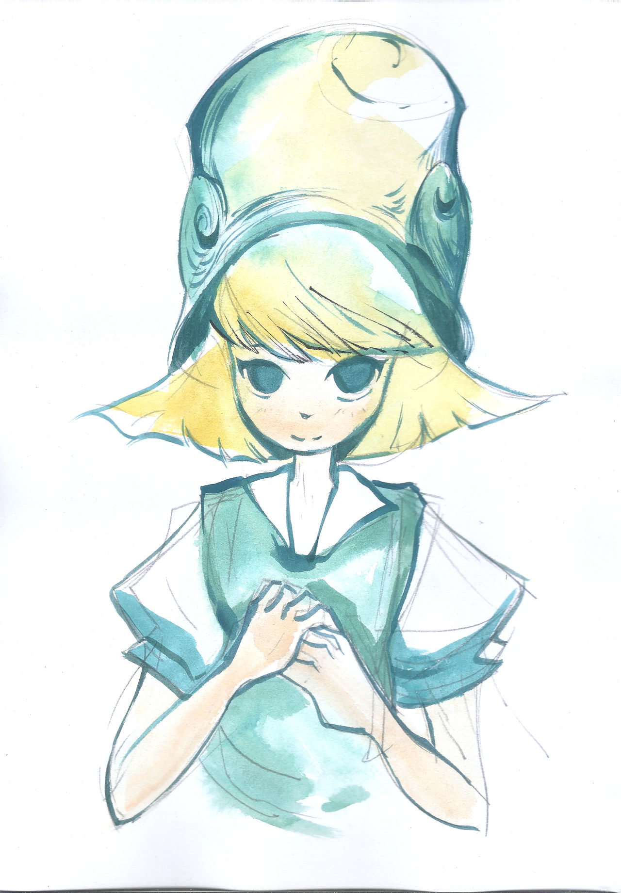 shell girl by StuffedRabbit02 on DeviantArt