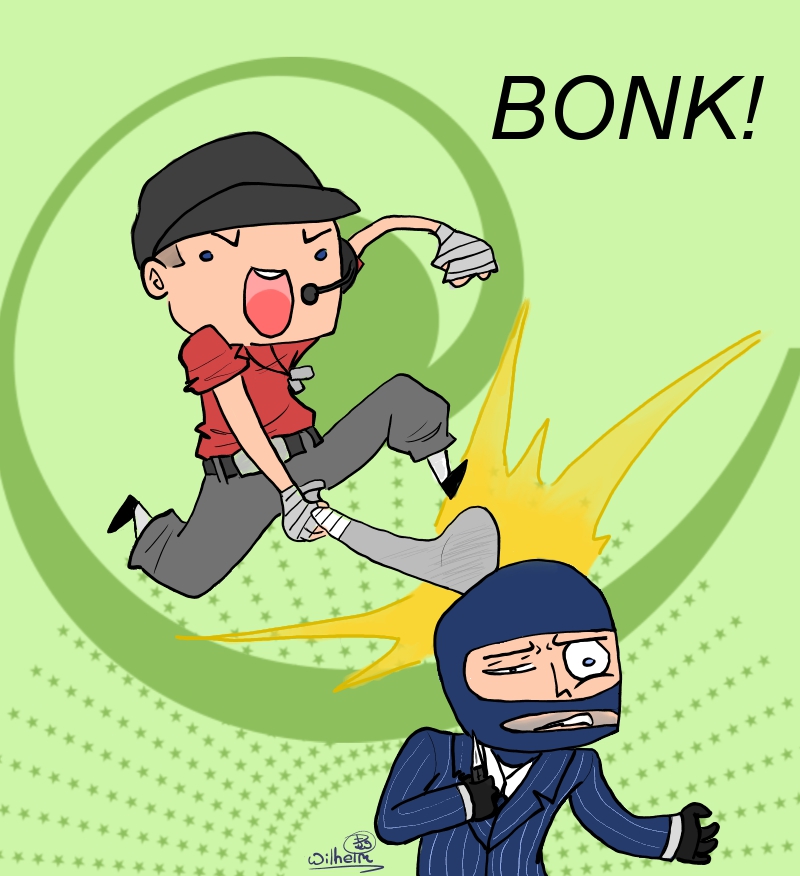 Spy got BONKED