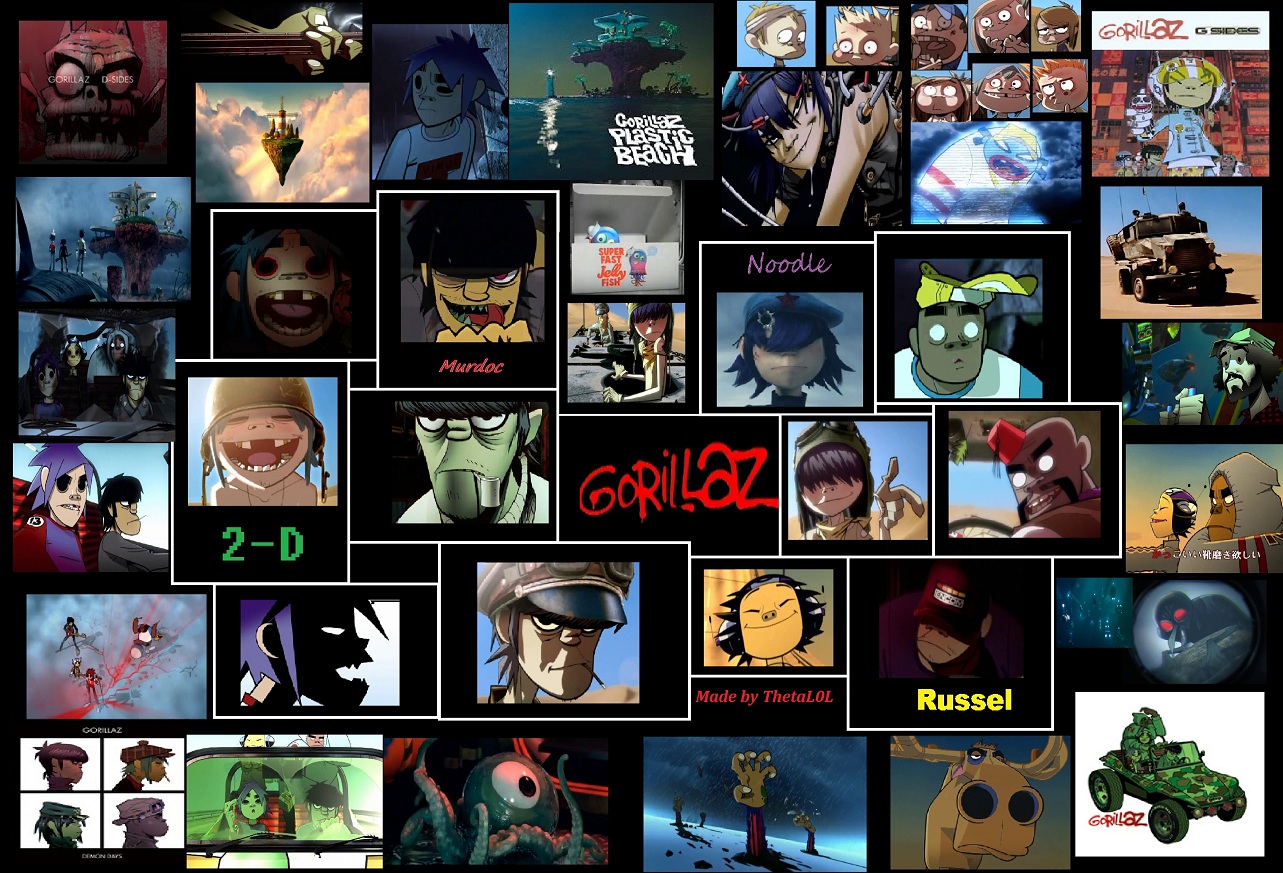 Gorillaz Tiles 