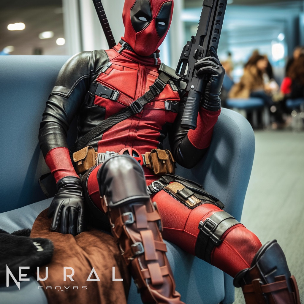 Deadpool Fake Image Deepfake Deadpool by NeuralCanvas on DeviantArt