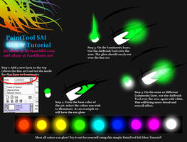 PaintTool SAI GLOW Tutorial