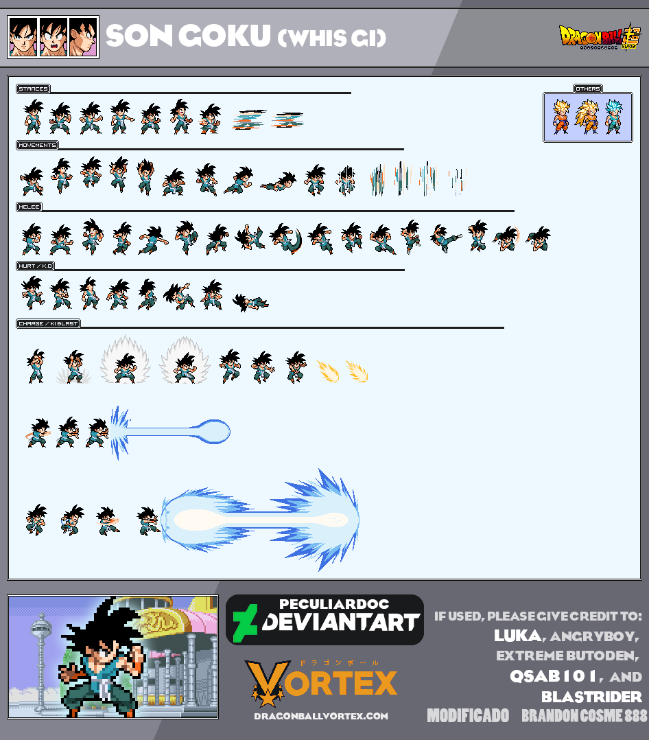 Goku LSW Traje Maestro Sheet Mod v2 by BrandonCosme888 on DeviantArt Goku LSW Traje Maestro Sheet Mod v2 by BrandonCosme888 on DeviantArt