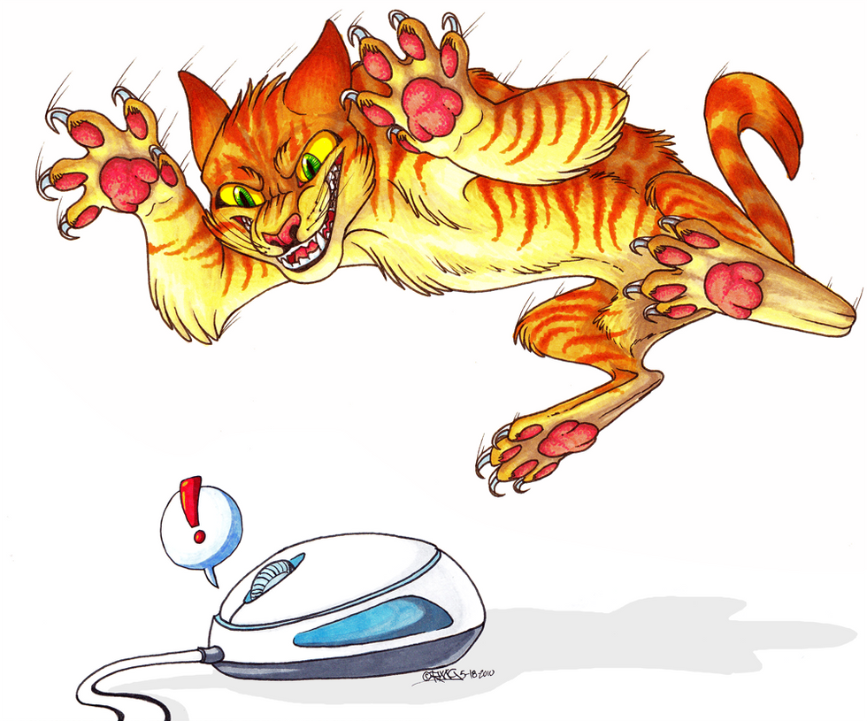 Cat and Mouse Game by KiRAWRa on DeviantArt