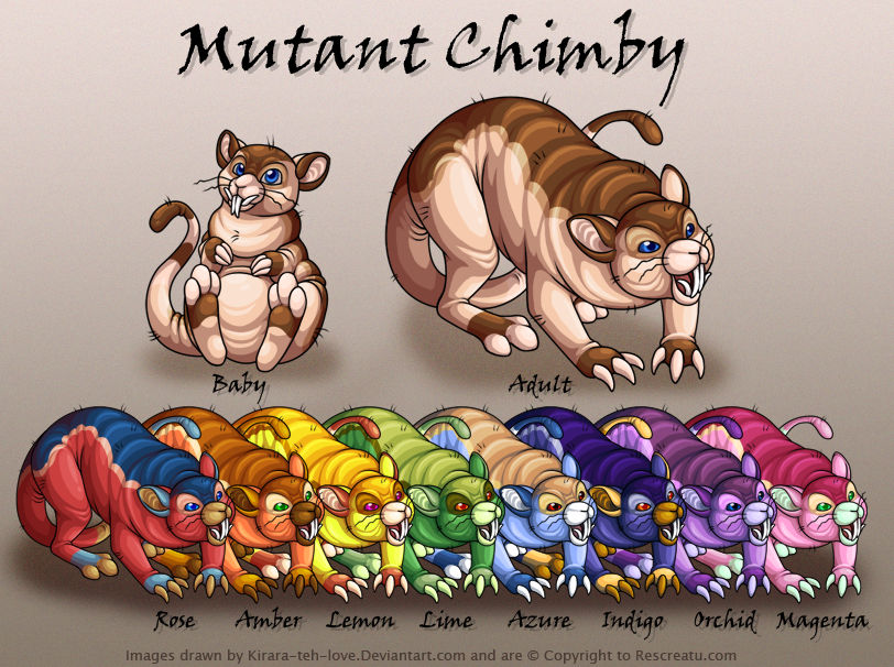 Mutated Chimp Rescreatu Mutant Chimby by KiRAWRa on DeviantArt