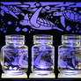 Etched Glass - Sea Turtles