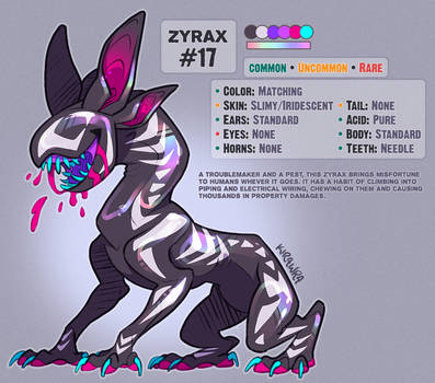 Zyrax #17 Adoptable [SOLD]