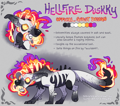 Hellfire Duskky Official Adopt [SOLD]
