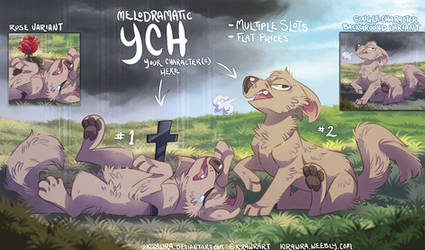 Melodramatic YCH [Closed temporarily]