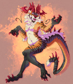 Grab a tiger by the tail