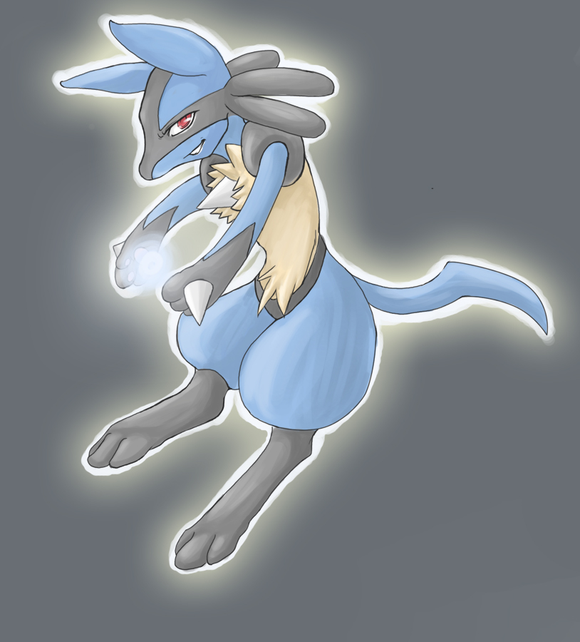 +Lucario's Aura+