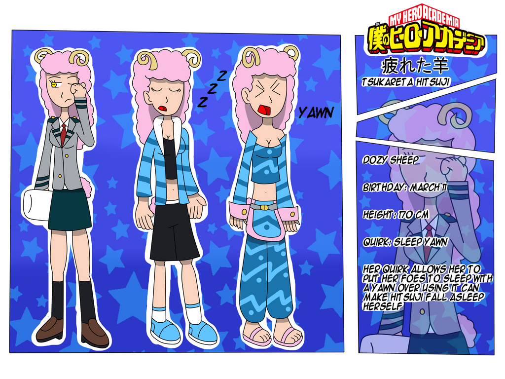 Hitji Deviantart Boku No Hero Academia OC: Tsukareta Hitsuji by YugoTokusatsu on DeviantArt
