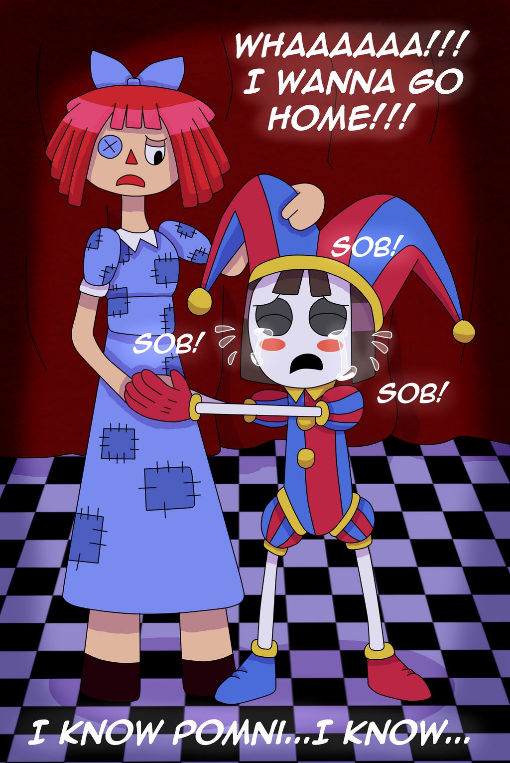 Pomni and Ragatha