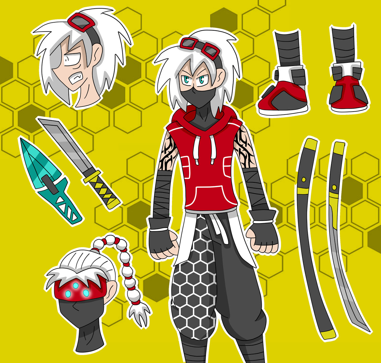 Cyberpunk Edgerunners 2077 OC: Kenji (Update)