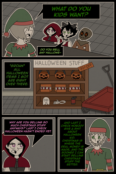 The Trick R Treating of Andy and Leyley 11