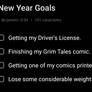 My New Year Goals
