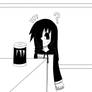Erma drinks Monster Energy