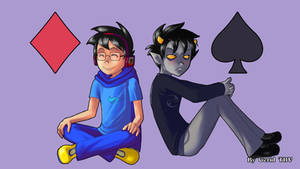 Homestuck: John and Karkat