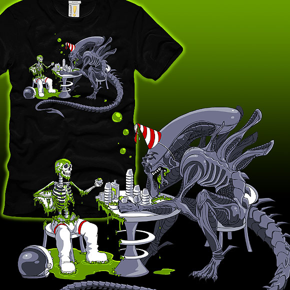 Alien Drinking Contest