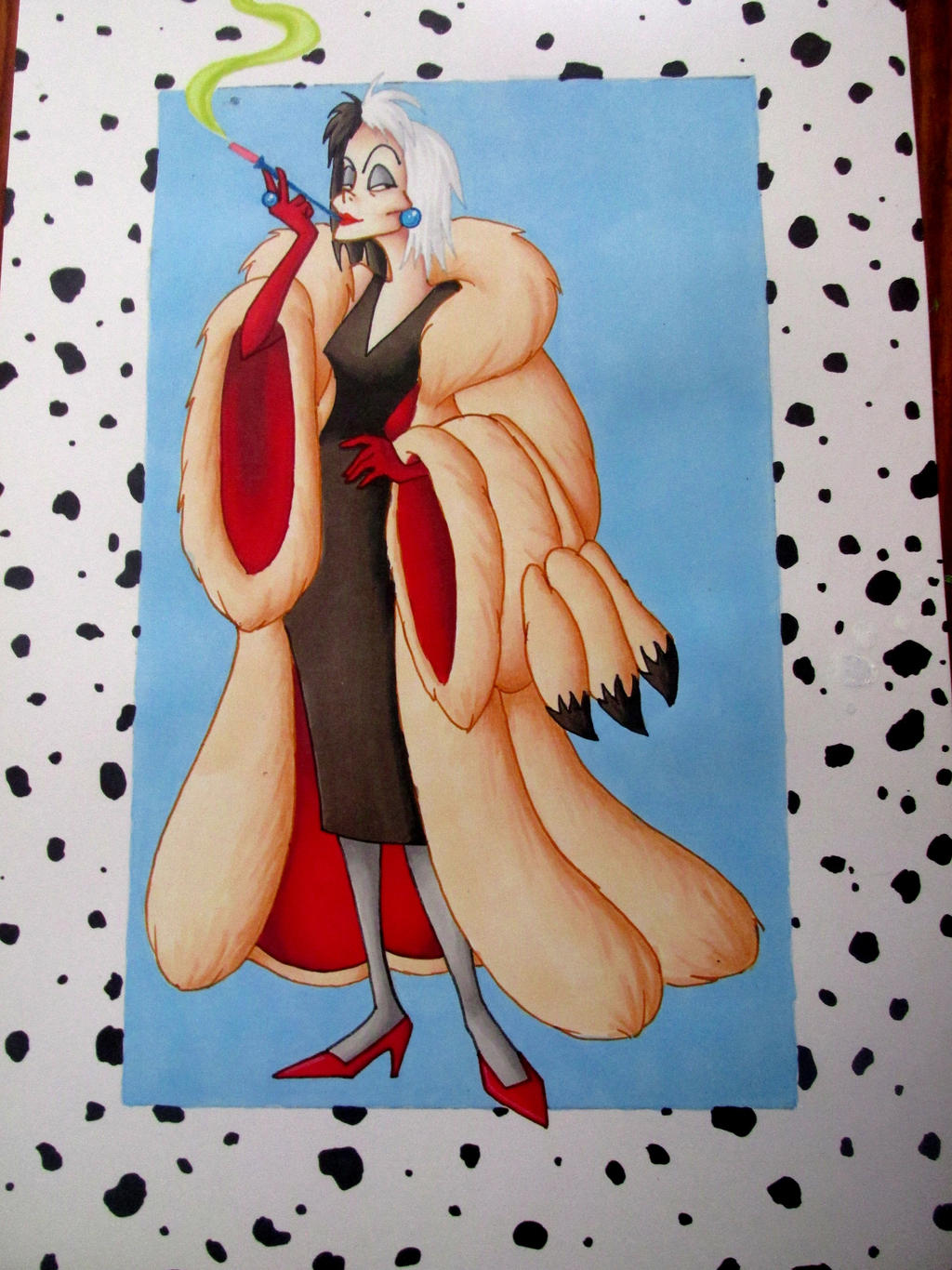 Cruella De Vil by BlueHorizon89