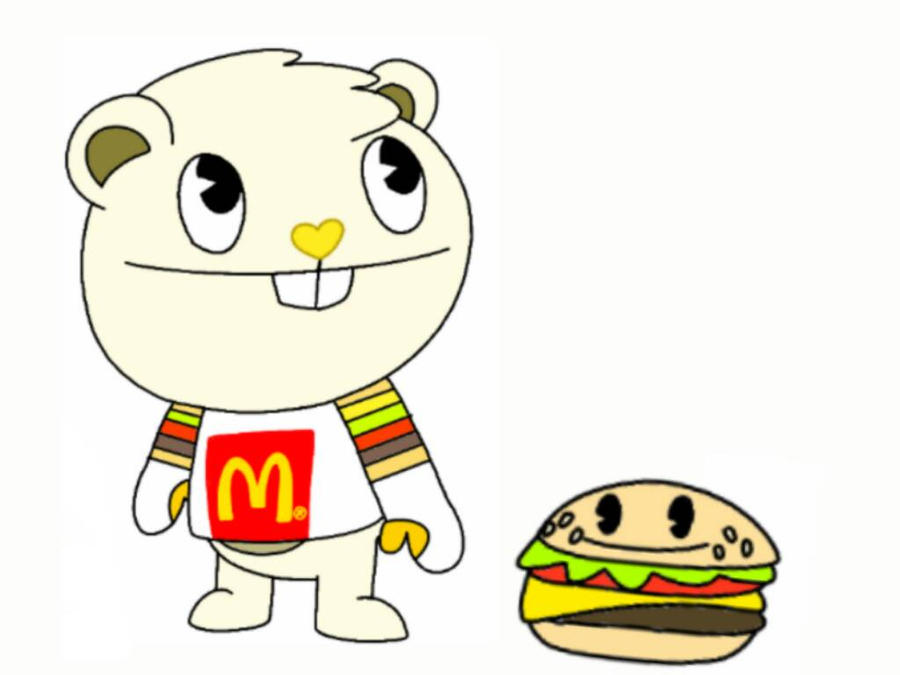 HTF OCs: McBear and Little McBurger