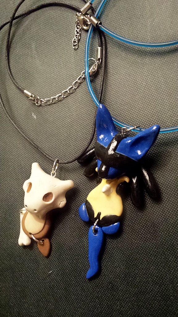 cubone and lucario!