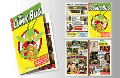 Comic Bug Events Brochure by Jamibug