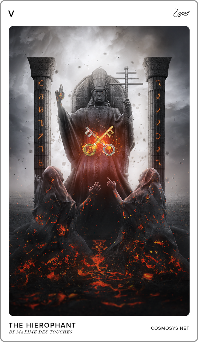 The Hierophant by elreviae