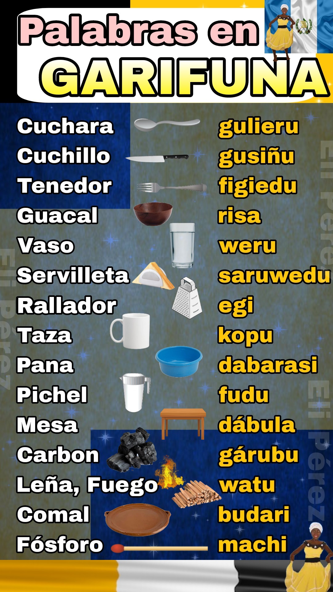 Palabras en Idioma Garifuna !!! by Eli21Perez on DeviantArt