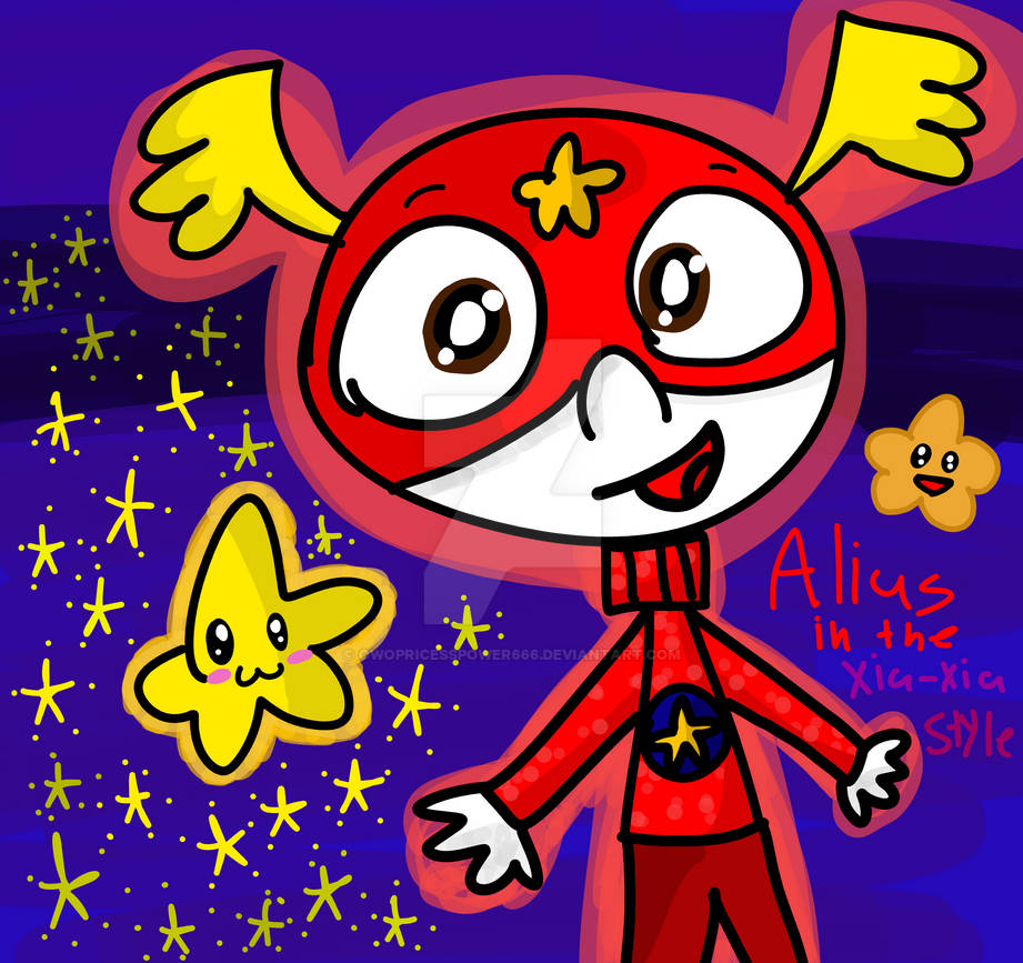 Alias in the Xia-Xia Style by owoPricessPower666 on DeviantArt