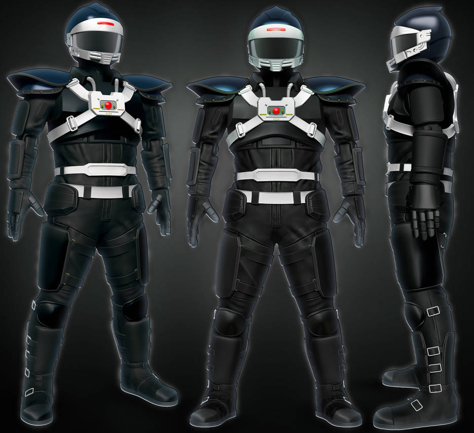 Mighty Morphin Power Rangers - Phantom Ranger by fumanshooh on DeviantArt