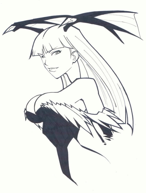 Morrigan Simple Image Morrigan by KidNotorious on DeviantArt
