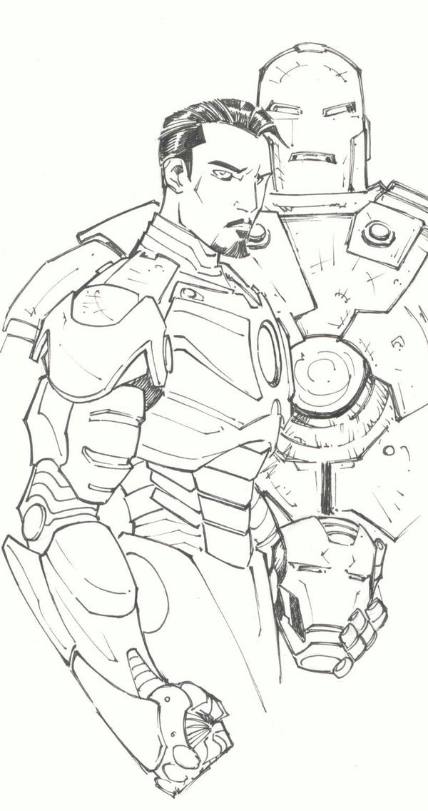 sketchy : Iron Man