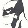 sketchy : Batman bust sketch