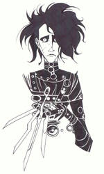 sketchy : Edward Scissorhands