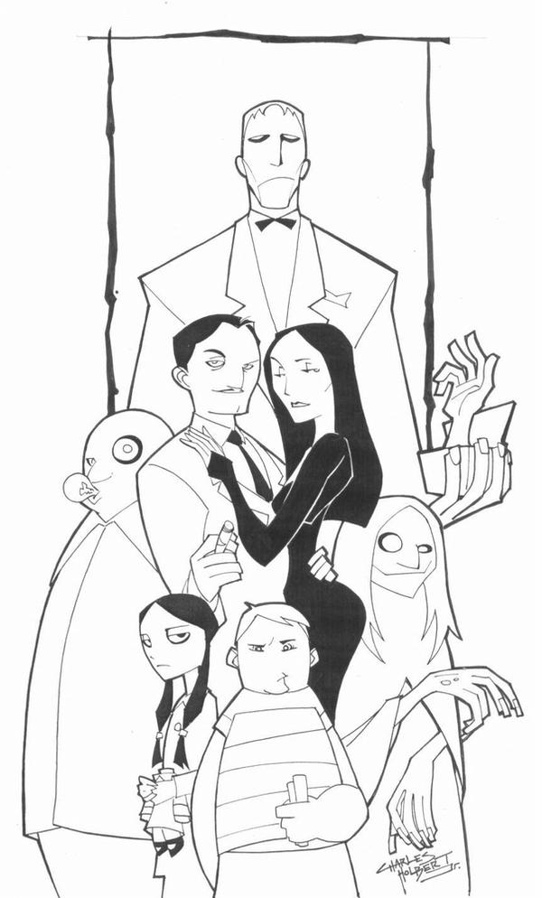 sketchy : the Addams Family