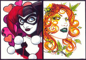 marker : Harley and Ivy