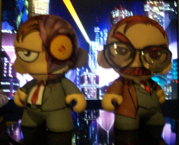 Two-Face and Gordon Munny