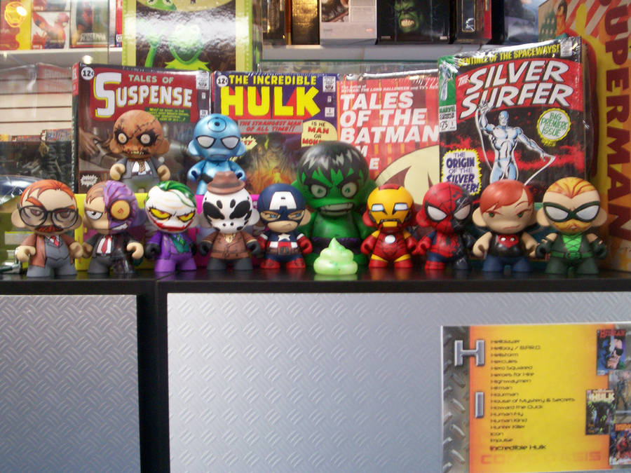 Munny Madness by KidNotorious