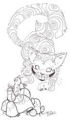 sketchy: Cheshire Cat