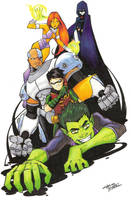 marker: Teen Titans