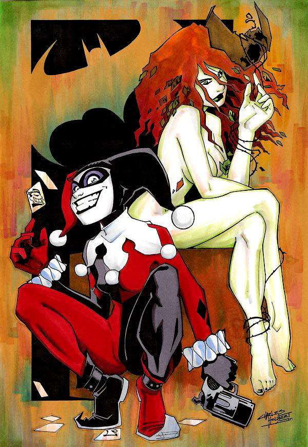 marker: Harley and Ivy by KidNotorious