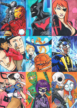 Sketch Cards From Beyond