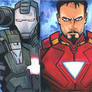 Iron Man Sketch Cards